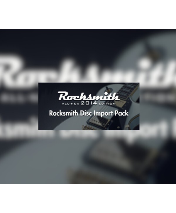 Rocksmith 2014 - Disc Import Tool DLC Gift Steam Key GLOBAL